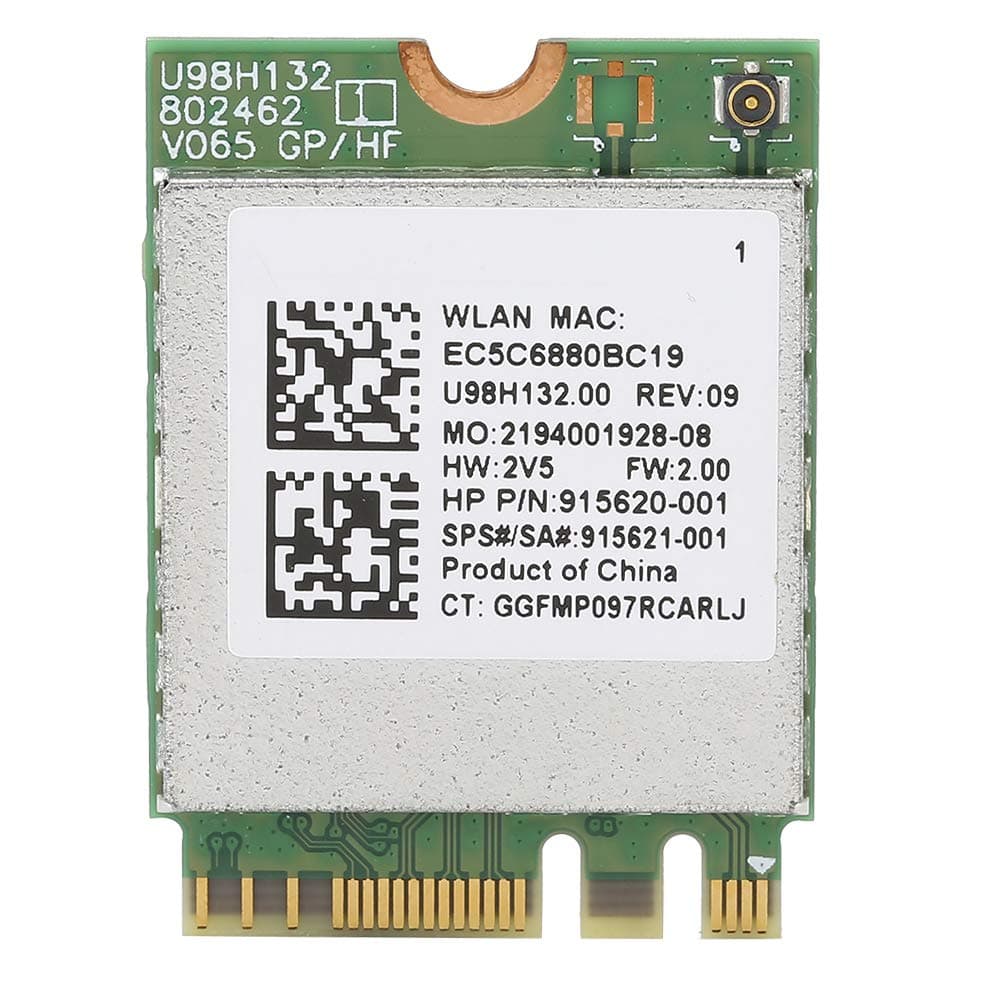 802.11 A/B/N/AC Network Card Model RTL8821CE HighSpeed for Laptops Desktops Compatible for Win7/8/10