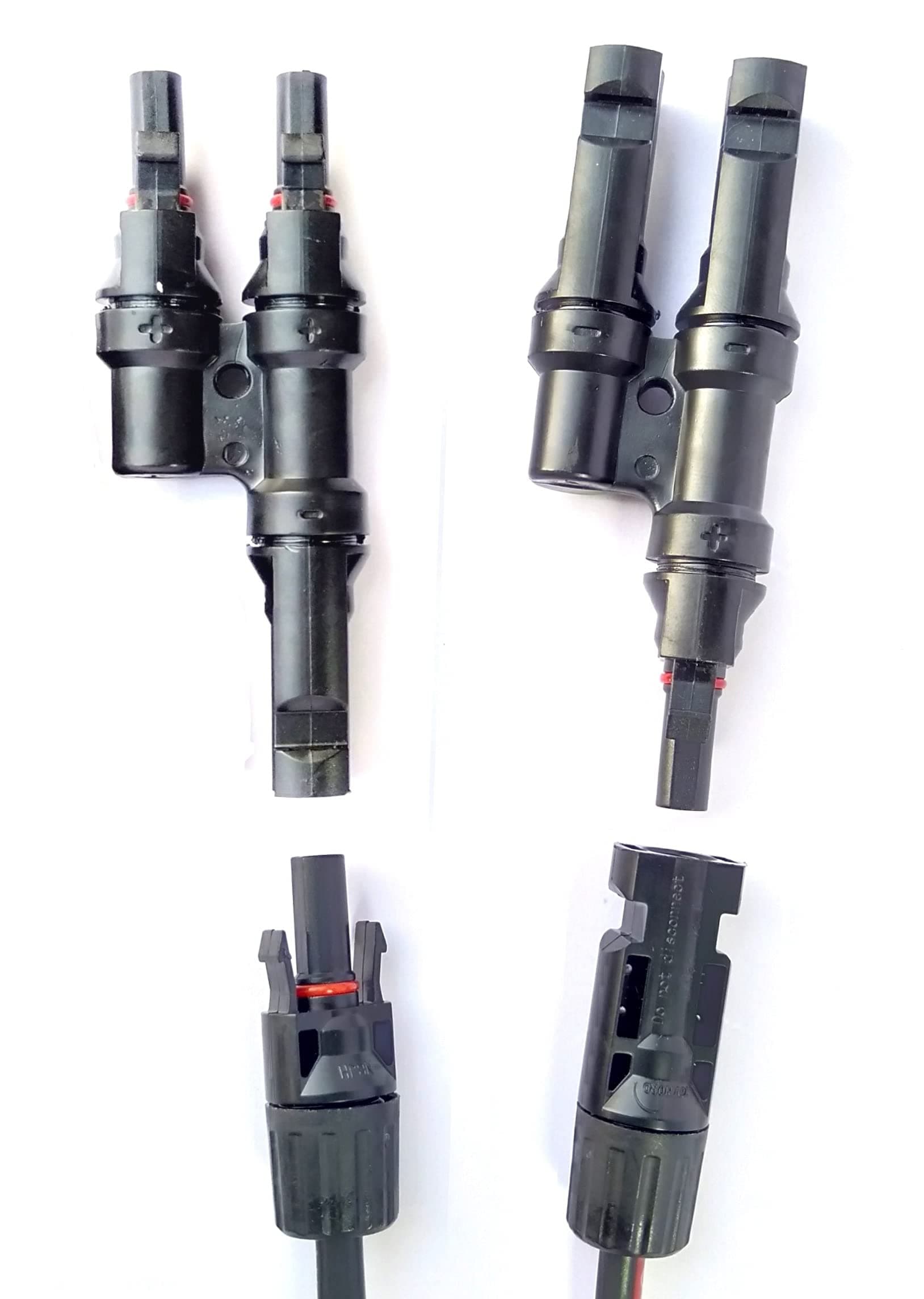 Kenbrook Solar 2 in 1 Solar Branch Connector with Solar Connector (1+1 Pair)