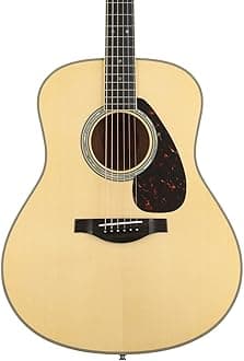 Yamaha L-Series LL16M Acoustic-Electric Guitar with Gig Bag - Mahogany, Natural
