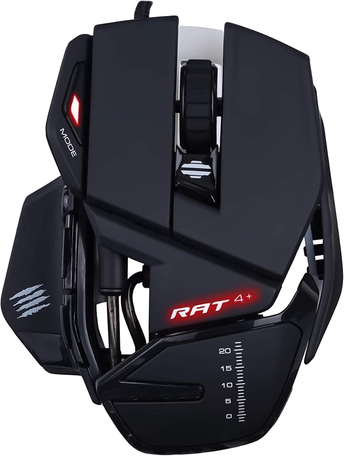 Rat 4+ Gaming Mouse Black
