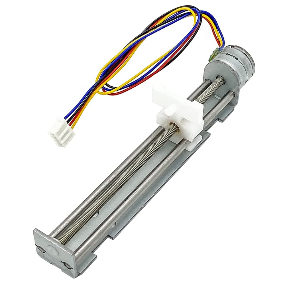 DC 5-12V 2 Phase 4 Wire Stepper Motor Linear Rail 90mm Stroke