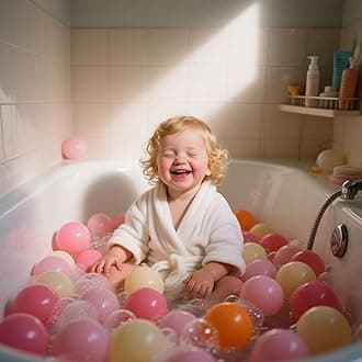 GOGOSO Ball Pit Balls for Toddler,Plastics Balls for Kids1 2 3 4 5 6 Baby Ballpit 50 100 200 300 400 500 1000