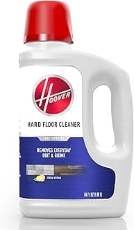 Hard Floor Cleaner, Concentrated Cleaning Solution for Hard Floor Machines, 64 oz, AH31450