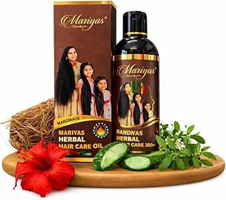 Mariyas Herbal Handmade Natural Hair Care Oil 200Ml