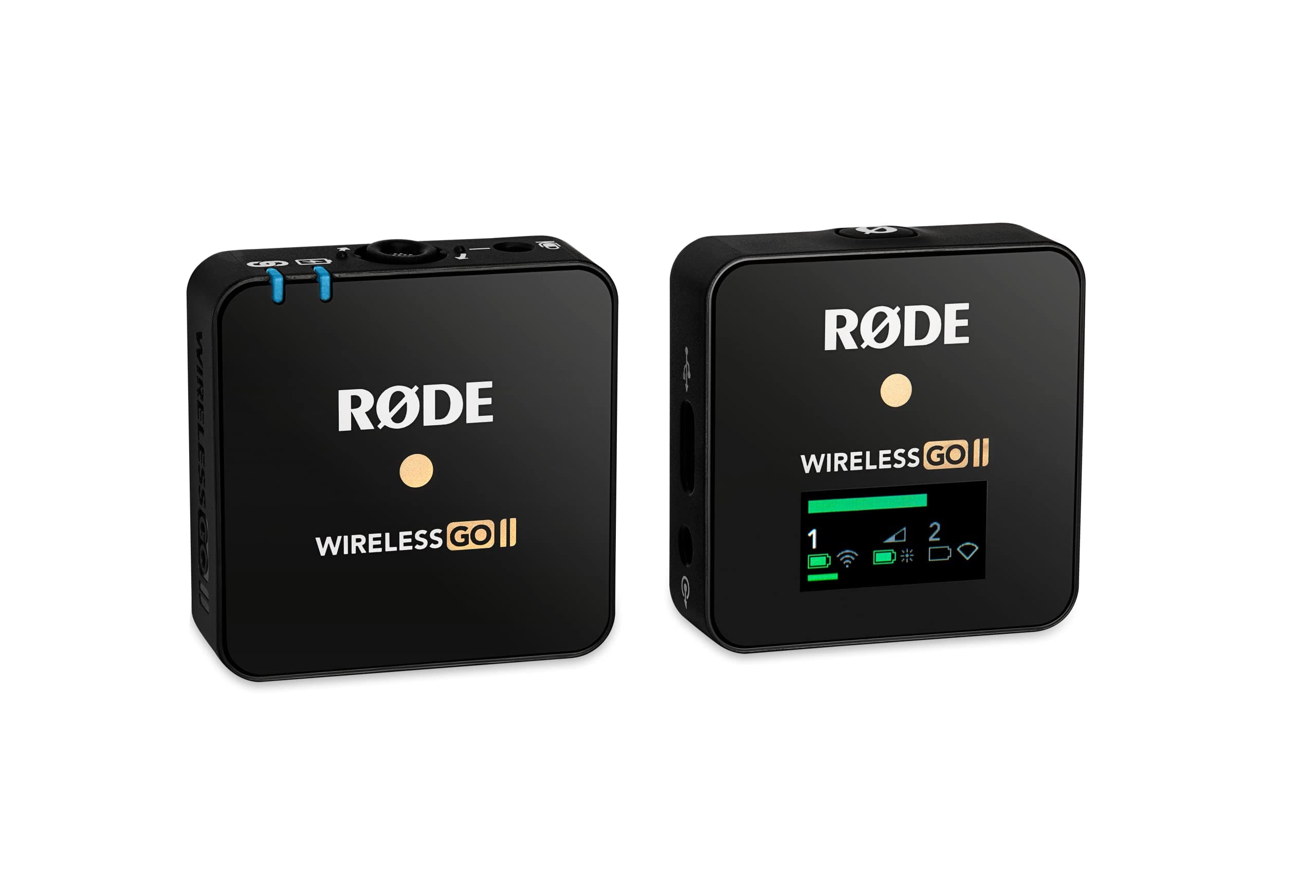 Rode Wireless GO II Single Channel Wireless Microphone System, Black (Model Number : Wireless Go II Single)