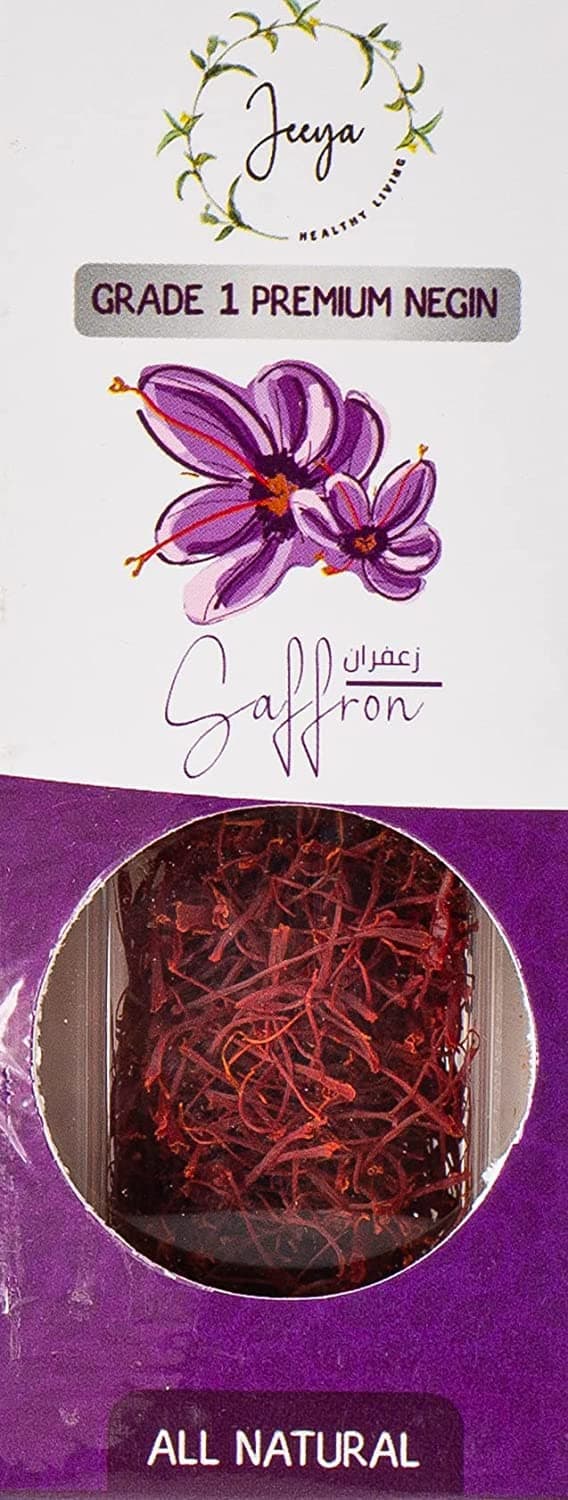 Jeeya, Grade 1 Premium Saffron, All Natural