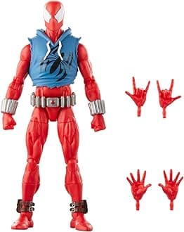 Legends Series Scarlet Spider, Spider-Man Comics Collectible 6-Inch Action Figure