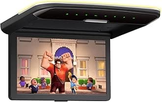 10.2 Inch Car Overhead TV Player, Flip Down Car TV, 1280*720 IPS Screen, HDMI, USB, AV Input (No DVD Drive)