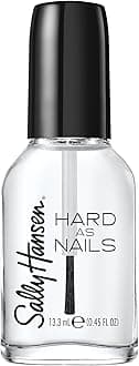 Hard as Nails Nail Polish, Crystal Clear, 0.45 Fluid Ounce