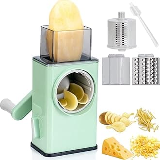 Upgrade Cheese Grater  with Big Food Port