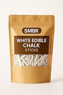 SMBK Edible White Chalk Pencils, Natural Slate Sticks for Pica, Indian Clay Dirt Chalk, 110 gm