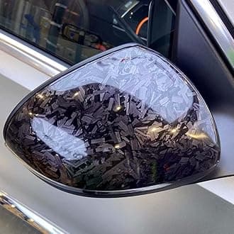 Black Gloss Forged Carbon Fiber Car Vinyl Wrap Stretchable Decal Sticker Film Sheet Air Release DIY Decoration Vinyl Roll 3M