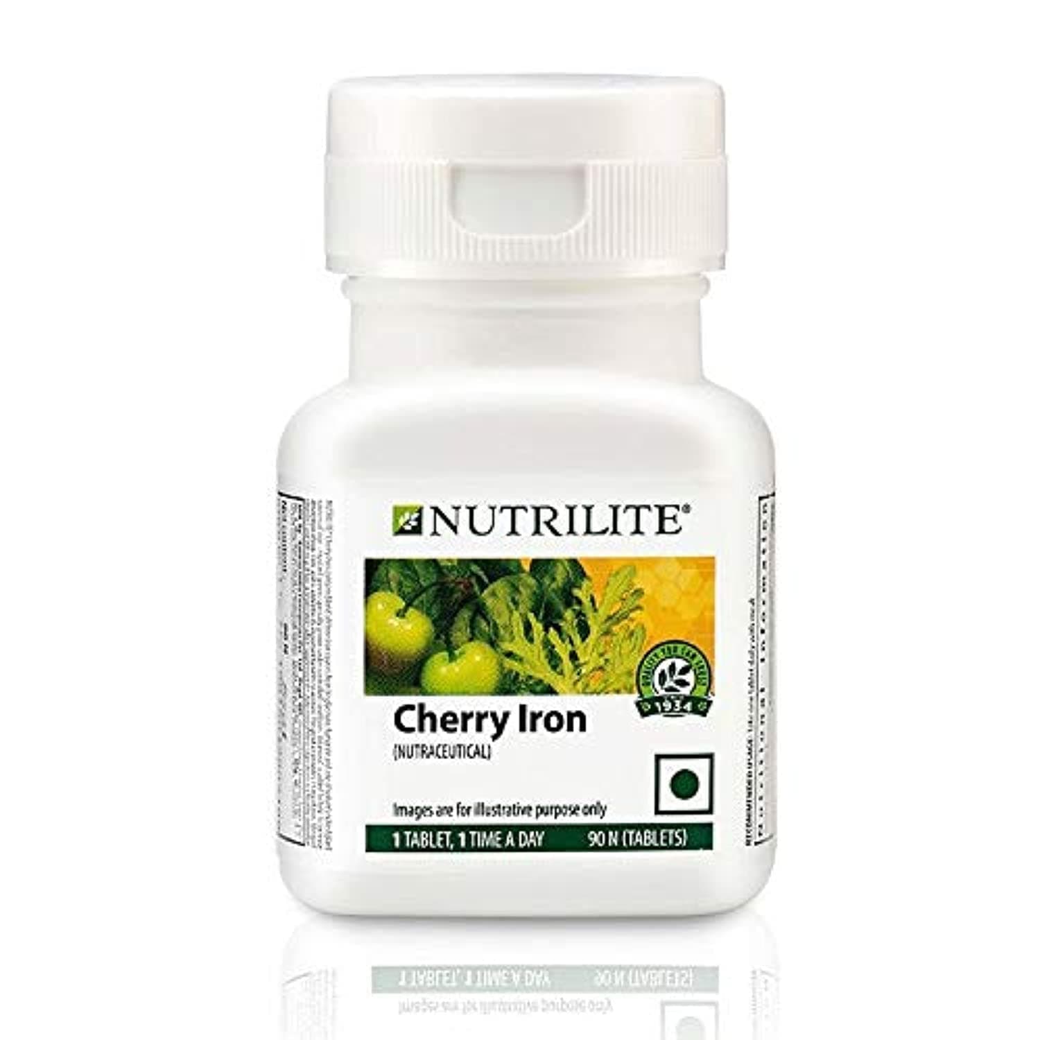 Nutrilite Cherry Iron-90 Tab, Bone Strength Tablet