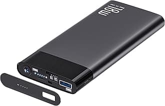 LIZVIE Power Bank Camera 10000 mAh 1080P Camera for Home Security with Night Vision/Fast Charge/Free APP/Remote, Control Compatible with Galaxy S10/S6 Edge+