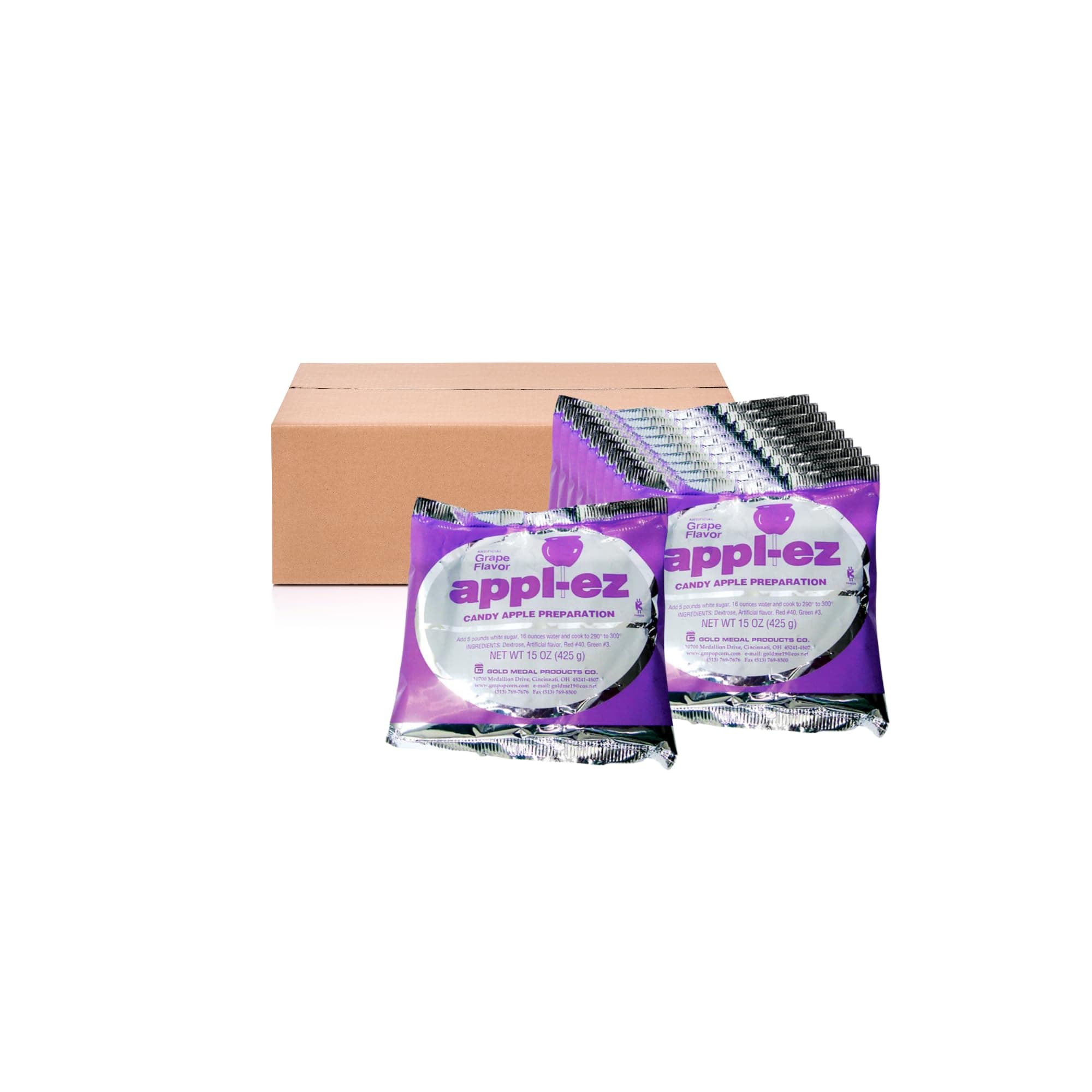 Appl-EZ Candy Apple Mix, 15-oz. Grape (15/CS)
