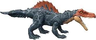 Jurassic World Dominion Massive Action Dinosaur Figure, Siamosaurus Dino Toy with Attack Motion, Plus Downloadable App & AR