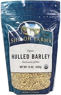 Organic Hulled Barley Grain from Shiloh Farms - 15 oz Pouch