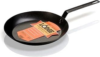 30.48 cm / 12 inch Pre-Seasoned Steel Round Skillet/Frying Pan
