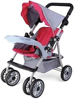 UKR Doll Stroller for kids,Baby Stroller Pushchair Toy Gift for Girls