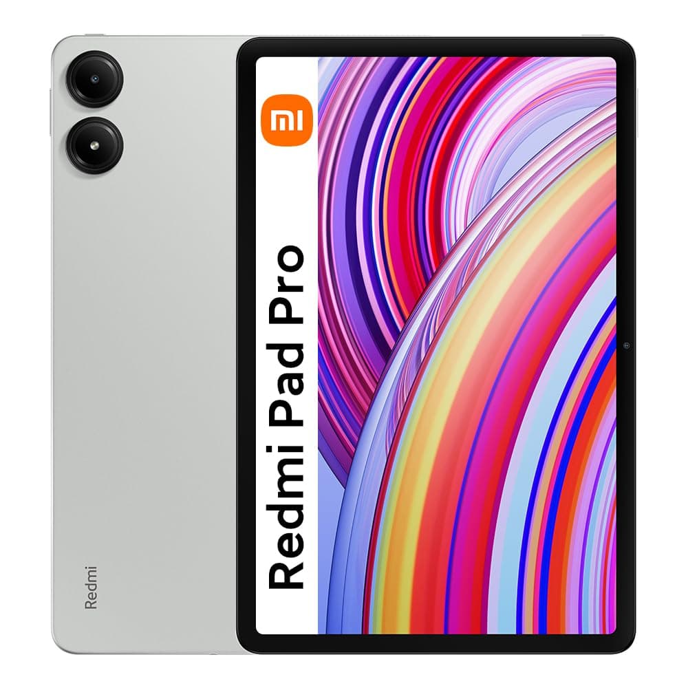 Xiaomi Redmi Pad Pro WiFi Version 12.1" Octa Core Global ROM 10000mAh Bluetooth 5.3 8MP Dual Camera (Mint Green, 128GB + 8GB)