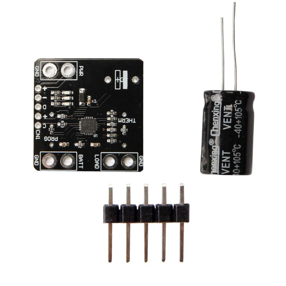 Comimark 1Pcs MCP73871 USB DC Solar Lipoly Lithium Lon Polymer Charger 3.7/4.2V Battery Module