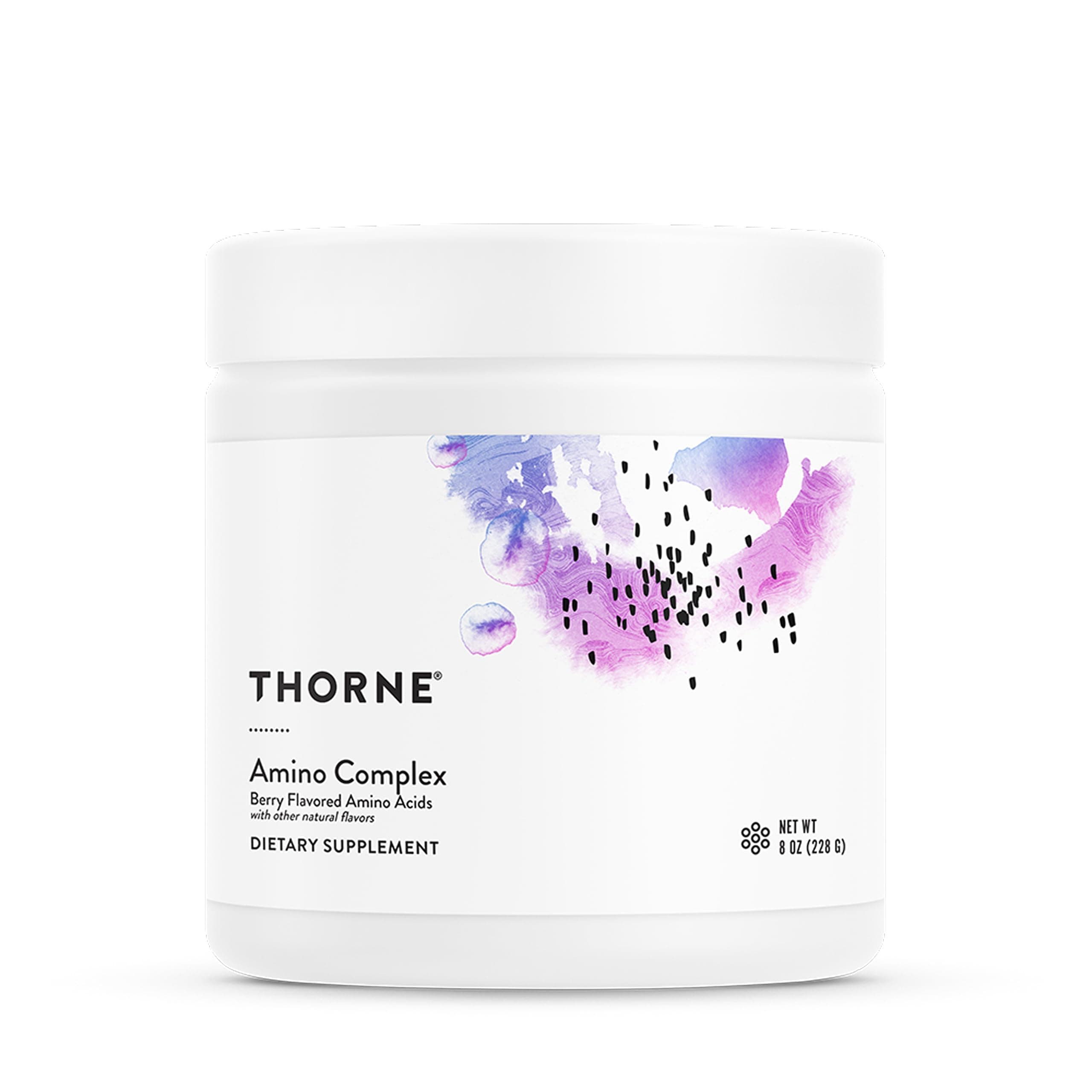 THORNE - Amino Complex - Clinically-Validated EAA and BCAA Powder for Pre or Post-Workout - Promotes Lean Muscle Mass & Exercise Recovery* - Berry - NSF Certified for Sport - Dairy-Free - 30 Servings