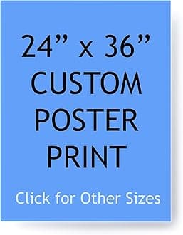 - Pera Print - Custom Poster Print - Upload Your Image/Photo - Personalized Photo Prints, Create Your Own Poster - Print Any Photos, Images - 24 x 36 inches