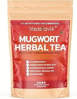 Vaastavik Mugwort leaves Artemisia vulgaris Loose Tea 100 gm