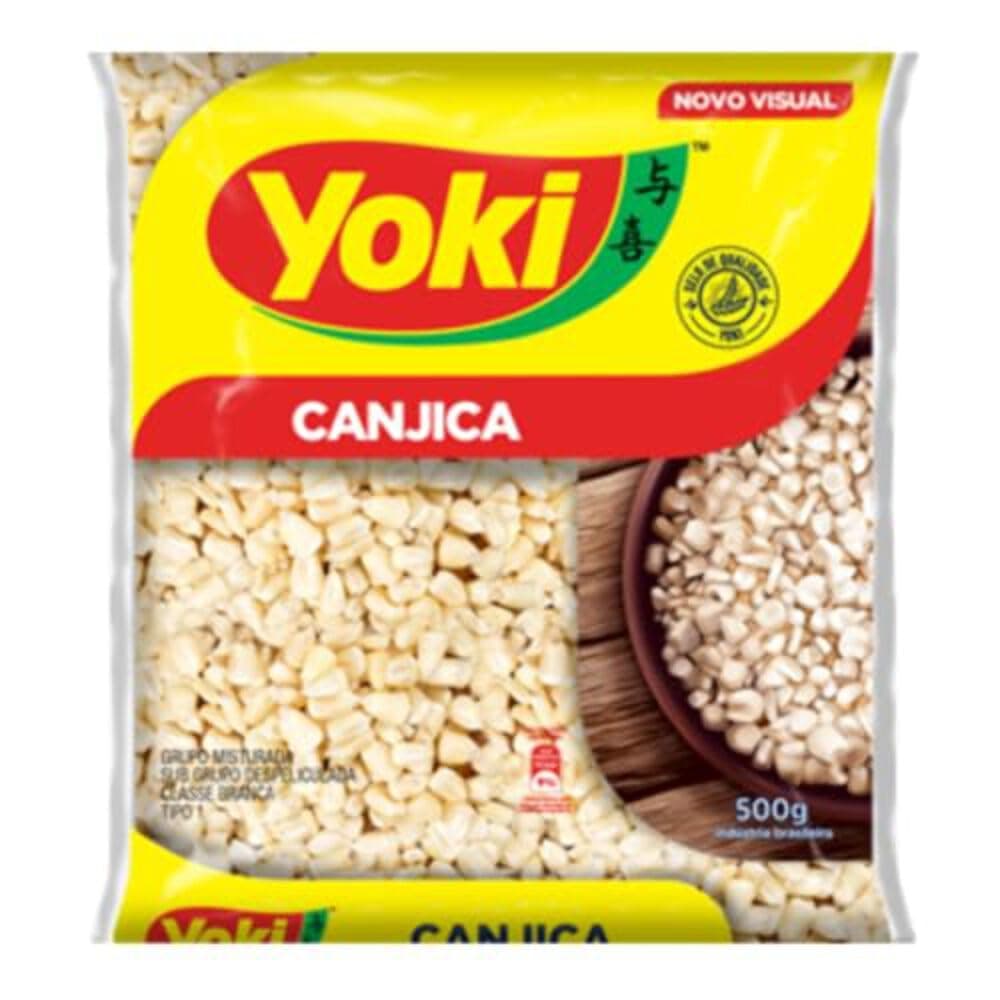Dry white Corn Kernel - Canjica Cristal 17.63 oz