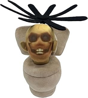 Helicopter Toilet 9.8 inch Plush Skibidi Toilet Plush Doll Funny Stuffed Anime Game Plush Figure Toys Gift for Fans Aldults