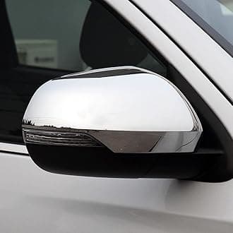 for Mitsubishi Pajero Sport Montero Shogun Sport 2016-2020, ABS Chrome Side Rearview Mirrors Decorative Cover Trim