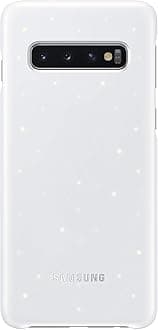 Samsung Galaxy S10 LED Back Case, White (EF-KG973CWEGUS)