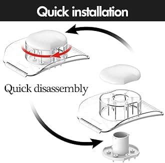 Cambom Mandoline Slicer Vegetable Slicer With 2 L Container for Potatoes, Tomatoes, Cucumbers, Carrots With 10 Blades White