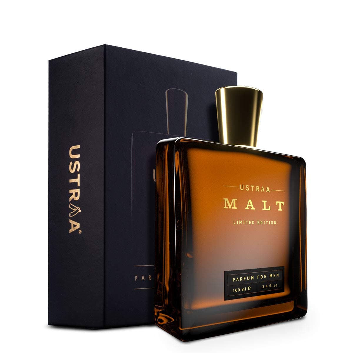 - Gift for men - Malt - Premium Perfume - 100 ml | Strong & Smooth | Long-Lasting | Intense mix of masculine fragrances | Fragrant Musky Top Notes with Woody Trail