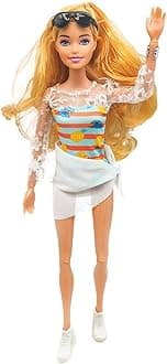 Stylish Fashions Girls Doll Toys, The Ultimate Fashionista Doll for Trendy Kids, 11.5 Inch Fashion Doll (Swimsuit)