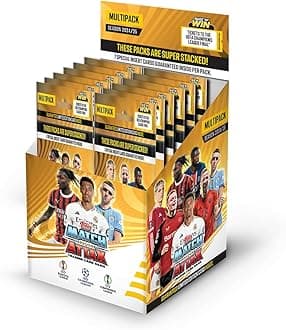 Topps UEFA Champions League Match Attax 24/25 Trading and Collectible Card Game (Multipack of 12)