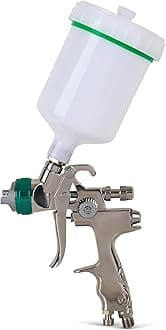 Dedoes - 1.3 mm HVLP Spray Gun with 600 ml Plastic Cup - Easy Painting Tools - Professional Grade Paint Sprayer for Indoor or Outdoor Applications - Consistent Finish - Innovative Paint Supplies