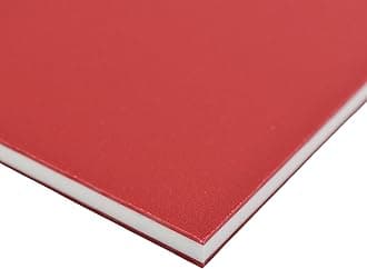BuyPlastic King ColorCore Plastic Sheet 1/4" x 24" x 48" Red-White-Red Color Core, HDPE Board, High Density Polyethylene Panel