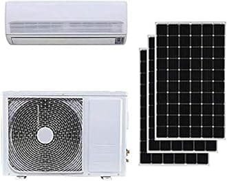 12000BTU Solar ACDC Inverter Ductless Mini Split Air Conditioner with Heater