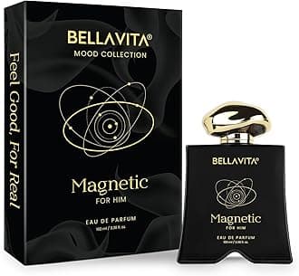 Luxury Magnetic for him Eau de Parfum | 100 ml (3.4 fl.oz.) | Perfume for Men | Oriental-Fresh, Bergamot, Jasmine, and Cedarwood Notes | Long Lasting Men's Fragrance