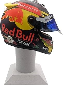 Formula 1 Helmet Display Stand, Free Standing, 1/2 Scale (Marble)