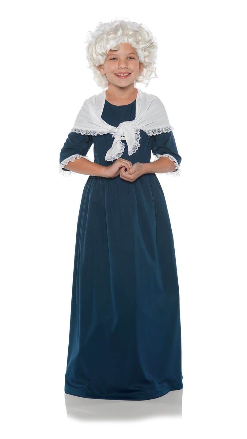 Children's Martha Washington Costume