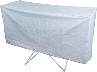 AMOS 230 Electric Heated Clothes Dryer Rack with Cover, Folding Energy-Efficient Indoor Laundry Airer for Fast Drying, Portable & Compact