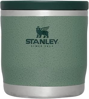 STANLEY Adventure To Go Insulated Food Jar - 12oz - Stainless Steel Insulated Food Container with Leak Proof Lid - BPA-Free and Dishwasher Safe