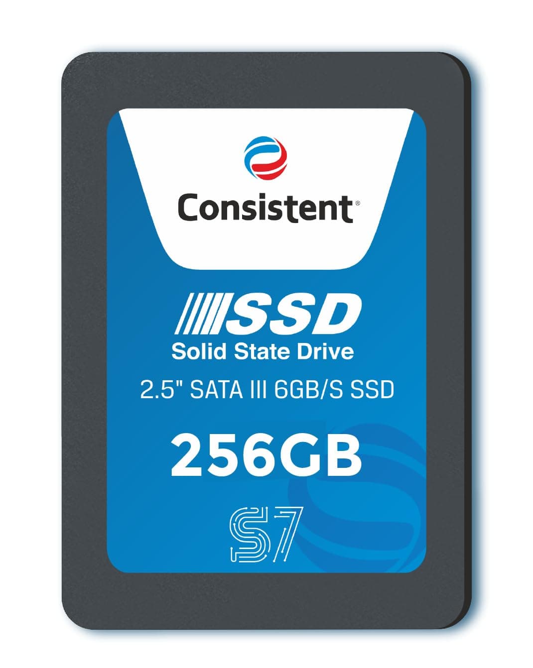 SSD 256GB 2.5 Inch SATA Internal SSD - Read: 550MB/s & Write: 500MB/s - Solid-State Drive 5 Year Warranty (256, GB)