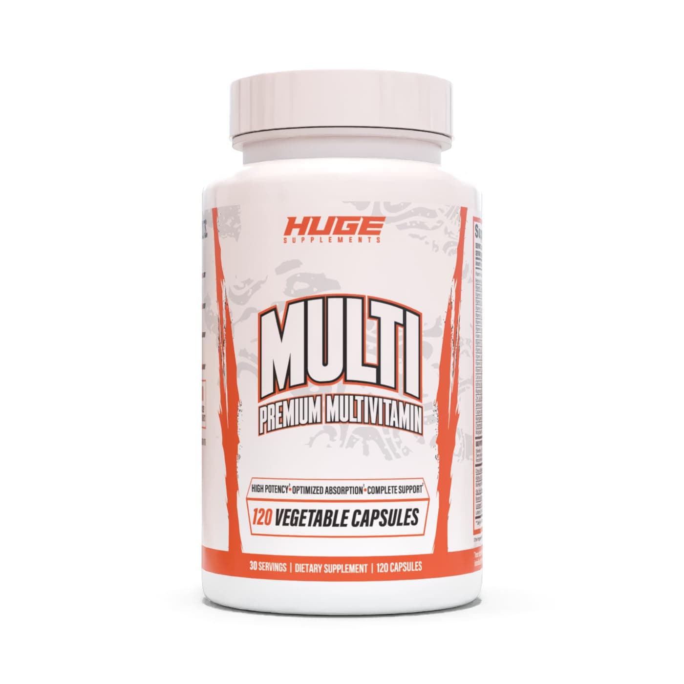 - Huge Multi, Multivitamin for Men, High-Performance All-in-One Formula for Athletes & Bodybuilding, Vitamin & Mineral Replenishment, Supports Immune System & Healthy Hormone Levels (120 Capsules)