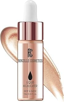 Liquid Illuminator Silver Highlighter Ultra Smooth Shine Waterproof Face And Body Highlighter (Bronze)