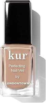 LONDONTOWN Nail Veil #6 Enhancing Nail Care Color and Formula, Creamy Latté Tint, 0.4 fl. oz.