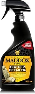 Maddox Detail - Leather Detailer 500 ml | Leather Cleaner | Deep Cleaning for Car and Sofa | Leather Treatment | Leather Conditioner for Removes Dirt and Stains | Restores Seats | Car Leather Cleaner