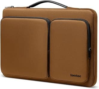 tomtoc360 Protective Laptop Sleeve for 14-inch MacBook Pro M4/M3/M2/M1 Pro/Max A2918 A2992 A2779 A2442 2024-2021, 13.5-14.4 Inch Surface Laptop 6/5/Studio 2/1, Water-Resistant Carrying Case